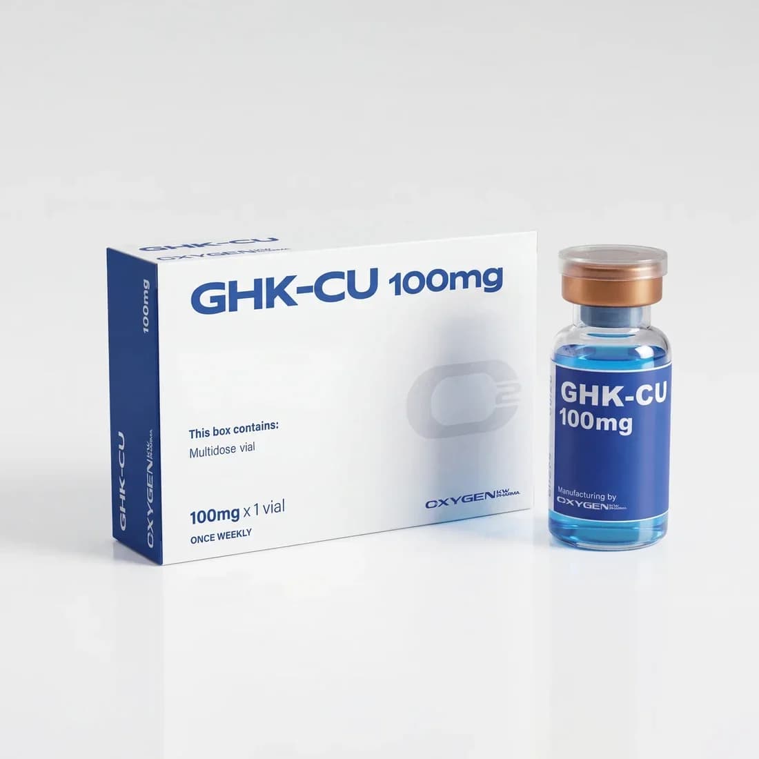 OXYGEN GHK-Cu Líquido 100mg (1 vial)