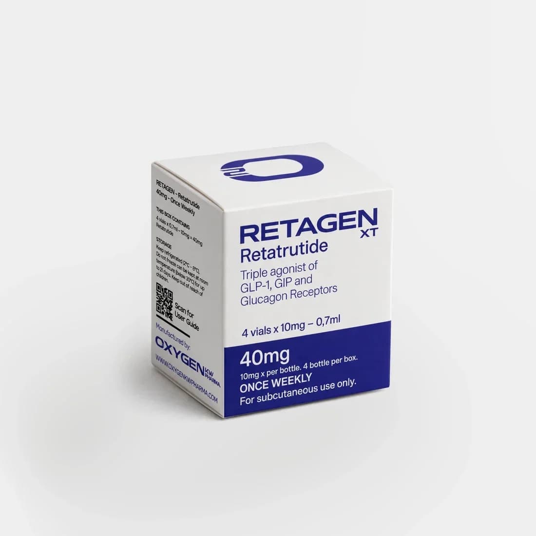 OXYGEN Retatrutide 40mg (4 vials 10mg)