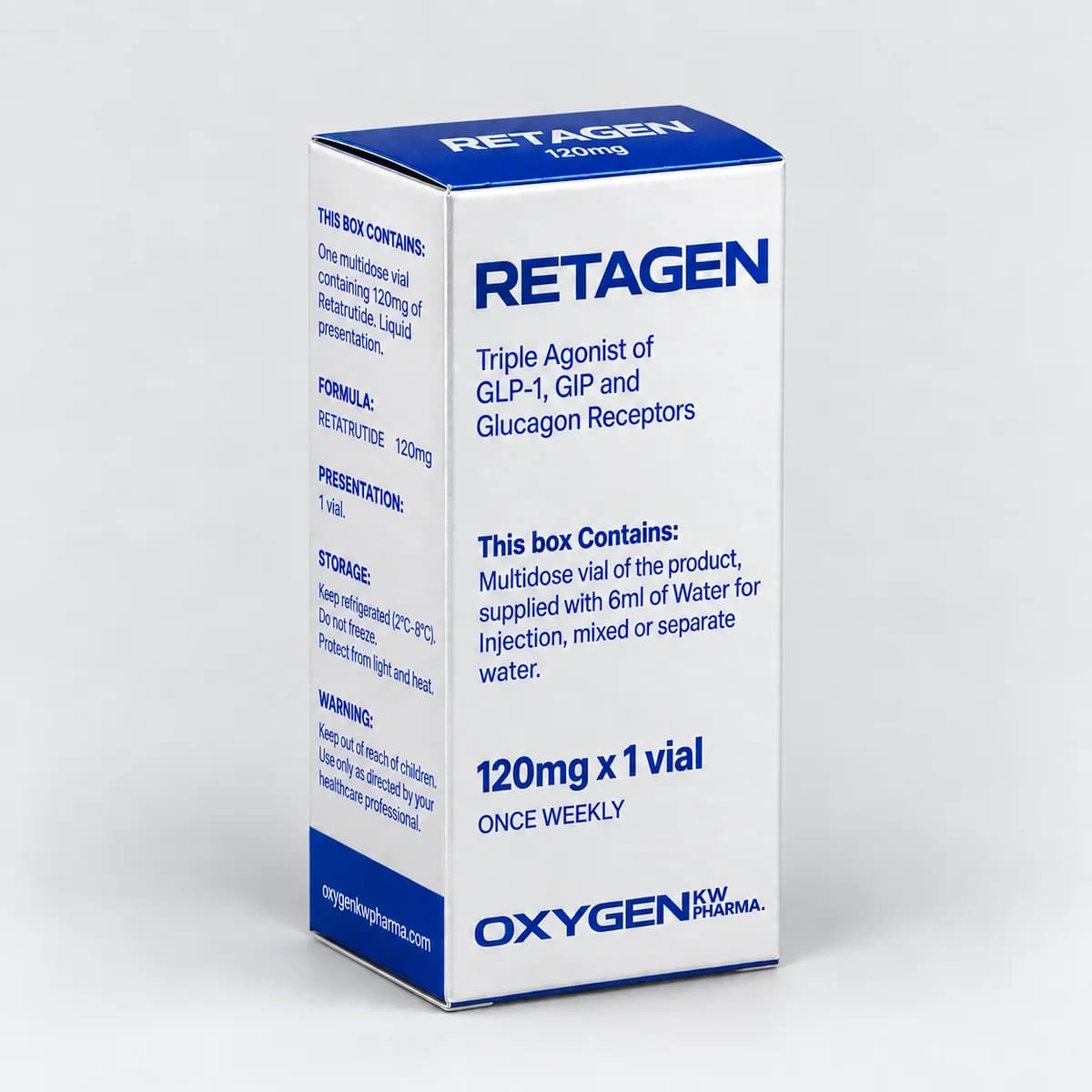 OXYGEN Retatrutide 120mg Líquido