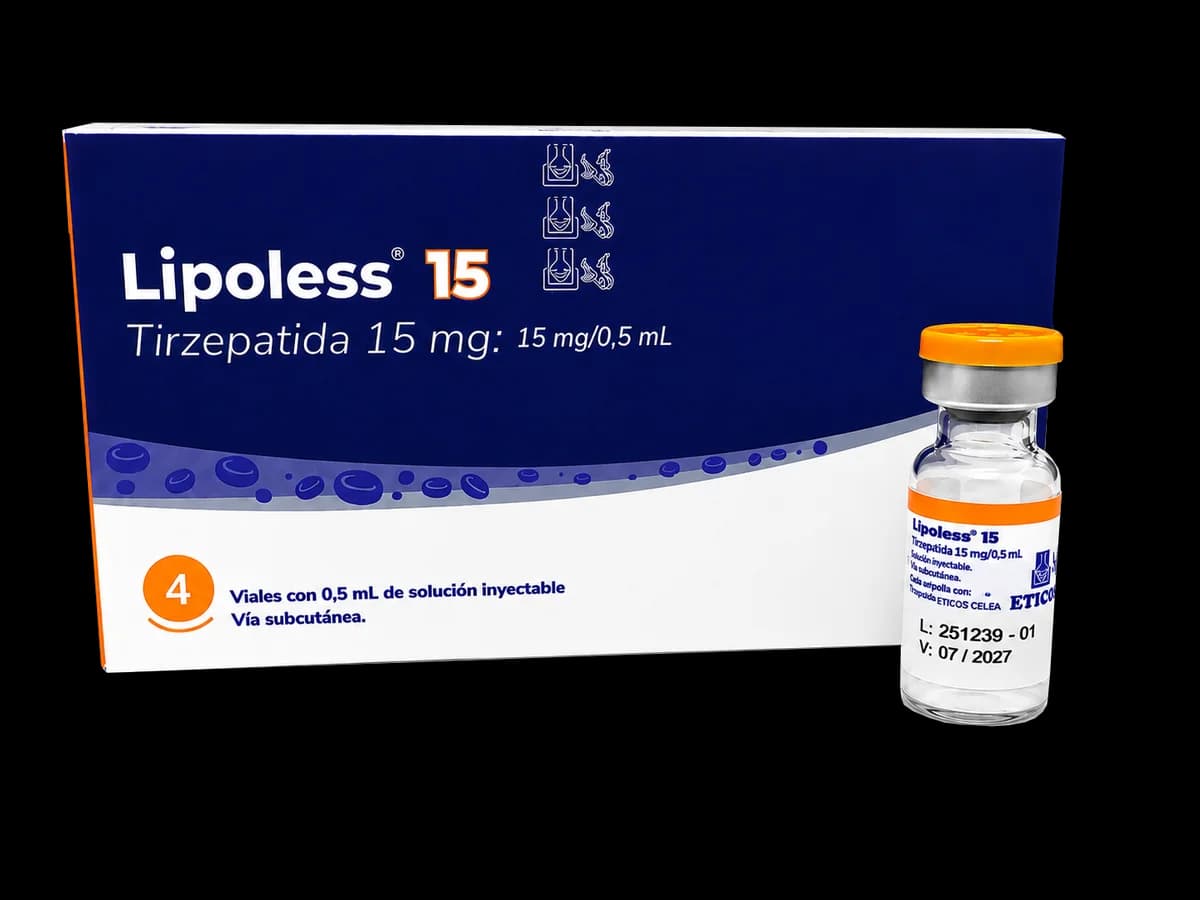 Lipoless - Tirzepatida 15mg (1 ampola)